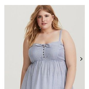 Striped Babydoll Cami